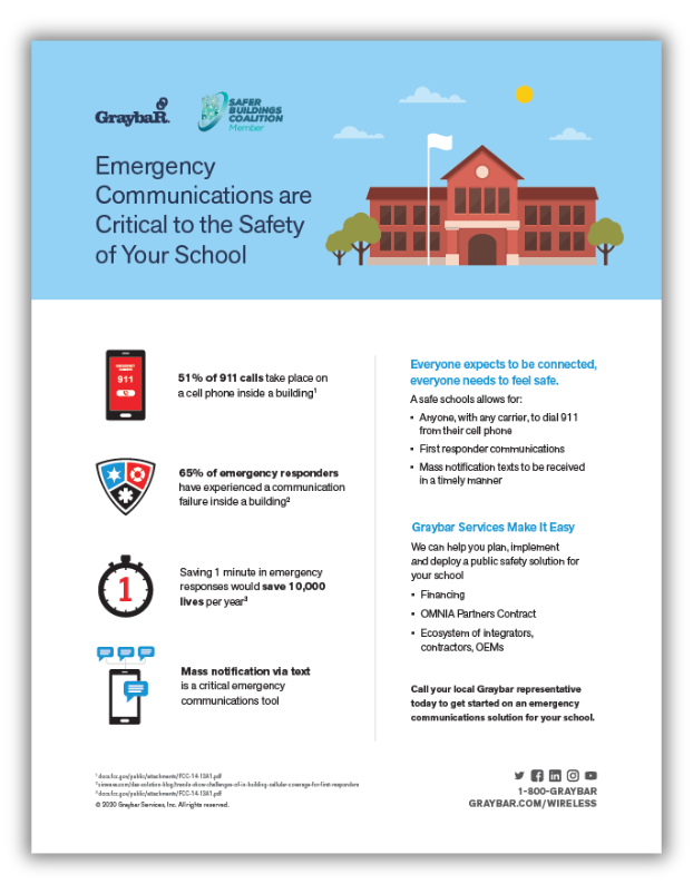 Graybar School Safety Brochure thumbnail-1