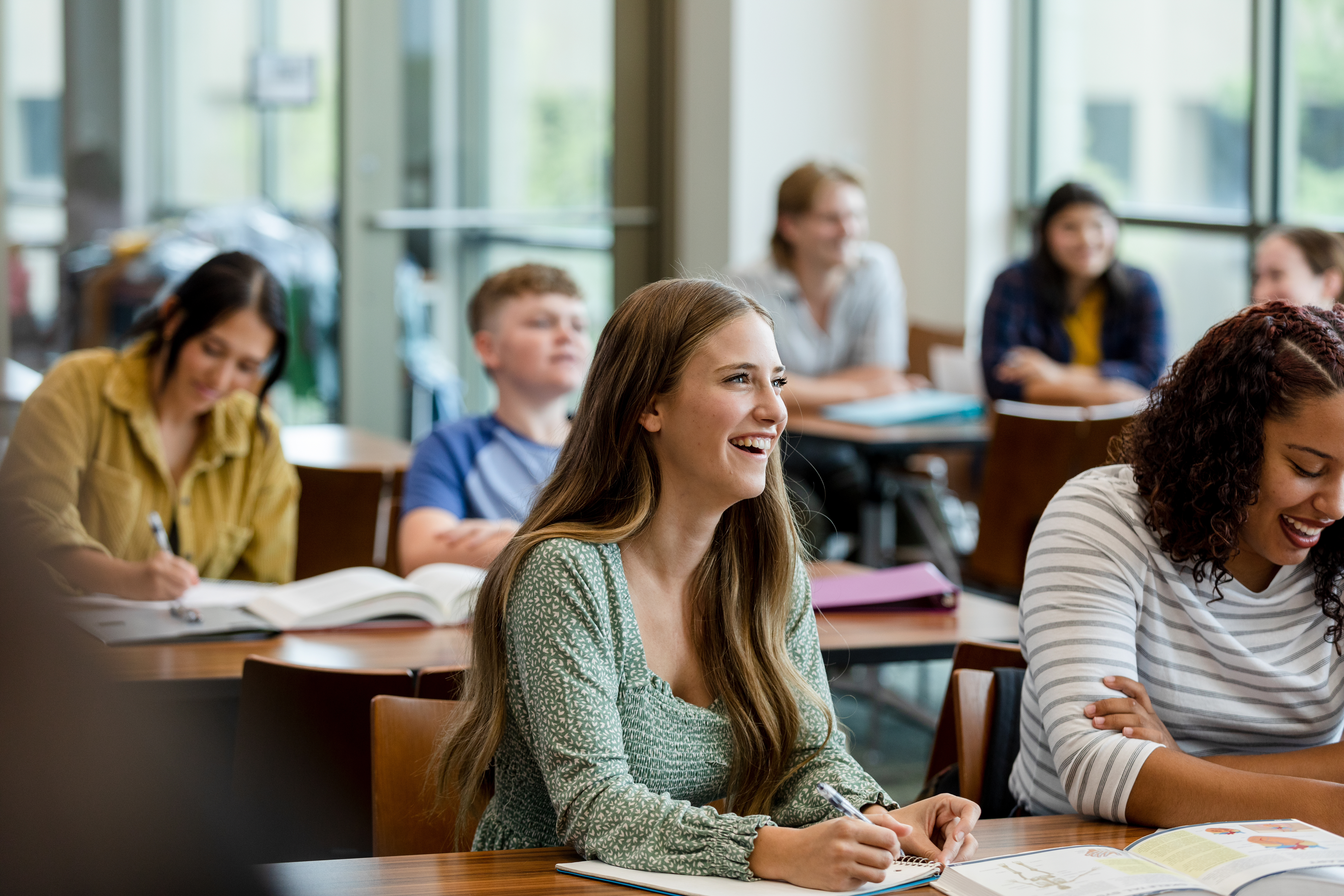 College Students in Classroom